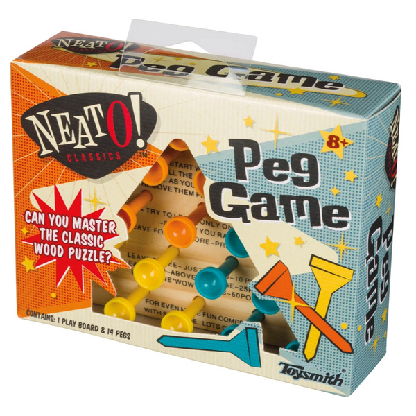 Neato!® Classic Wooden Peg Game