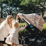 Milk Snob® Car Seat and Nursing Cover Strawberry Fields