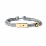 Lenny & Eva® Sentiment Bracelet -Joshua 1:9