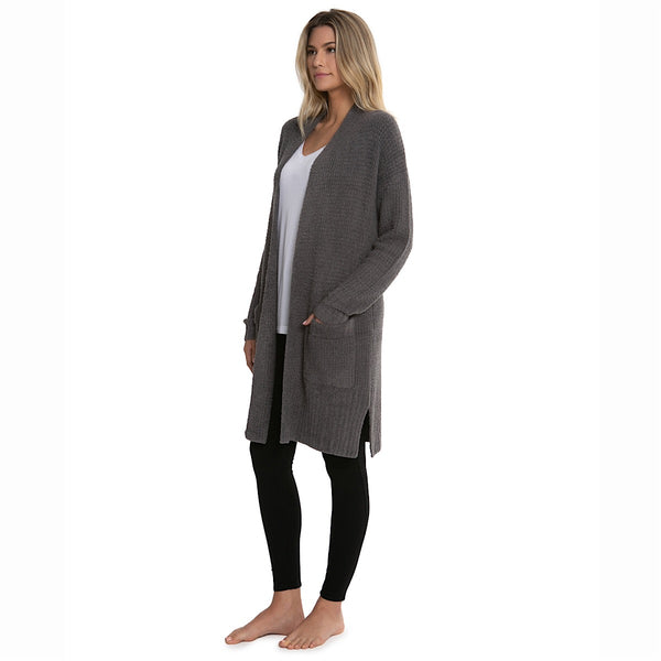 Barefoot dreams cozychic lite 2025 essential long cardi with pockets