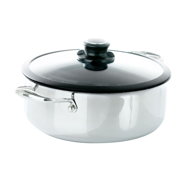 Black Cube™ High Performance Stockpot with Lid by Frieling