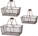 Primitives by Kathy® Wire Rectangle Hinged Basket