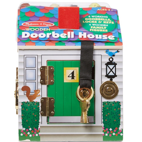 Melissa and Doug® Wooden Doorbell House