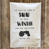 Yuma Roots™ Dish Towel “Salad in Winter, You’re Welcome, Yuma, AZ”