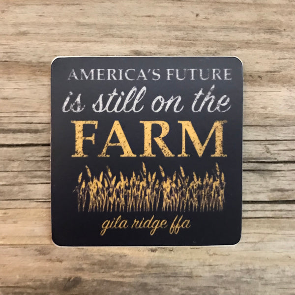 Gila Ridge FFA Vinyl Sticker - America's Future