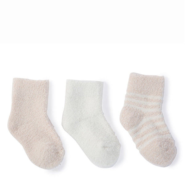 Barefoot Dreams® CozyChic® Lite Infant Sock Set of 3