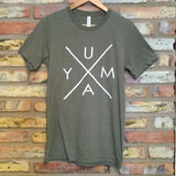 Yuma Root Yuma Roots™ YUMA X Adult Tee in Seasonal Colors – Dream a Little Dream