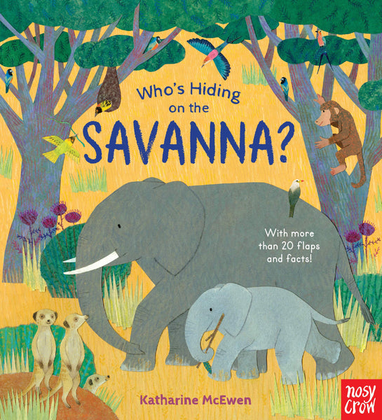 Who's Hiding on the Savanna by Kathrine McEwen - Book