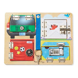 Melissa and Doug® Lock & Latch Board