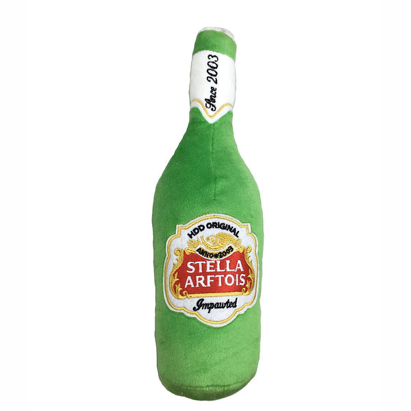 Haute Diggity Dog® Stella Artois Beer Bottle Squeaker Toy