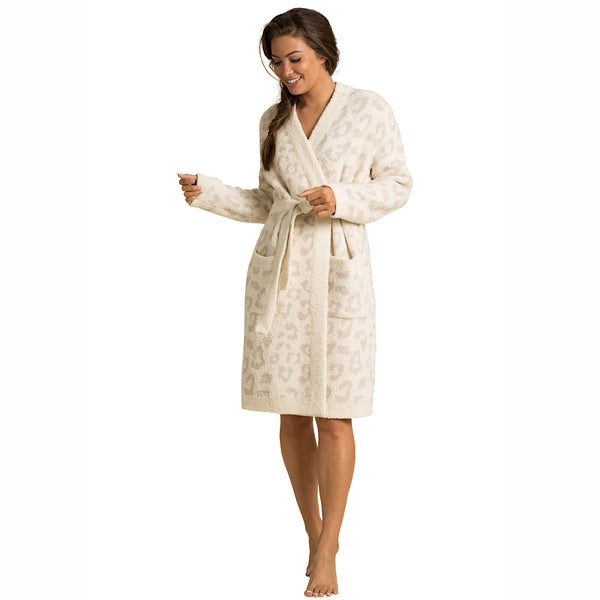 Barefoot Dreams® CozyChic® Barefoot in the Wild® Leopard Robe