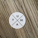 Yuma Roots™ Yuma X Vinyl Sticker