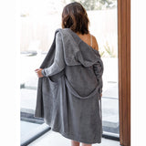 Giraffe at Home® Feather Yarn Dolce™ Adult Hoodie Cover Up Robe