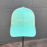 Yuma Roots™ Yuma Love  Embroidered Hat - Mesh Back Trucker
