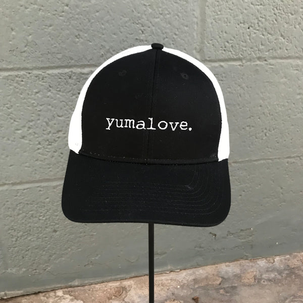 Yuma Roots™ Yuma Love  Embroidered Hat - Mesh Back Trucker