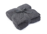 Original Barefoot Dreams® CozyChic™ Throw in Graphite Charcoal
