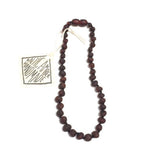 Canyon Leaf™ Baltic Amber Teething Necklace Raw Black