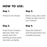 Corkcicle® Chillsner Beer Chillers Instructions