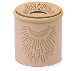 PaddyWax® Dune Terracotta Ceramic Candle with Cork Lid 8 oz
