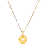 Dogeared® Trust in Your Journey Compass Necklace