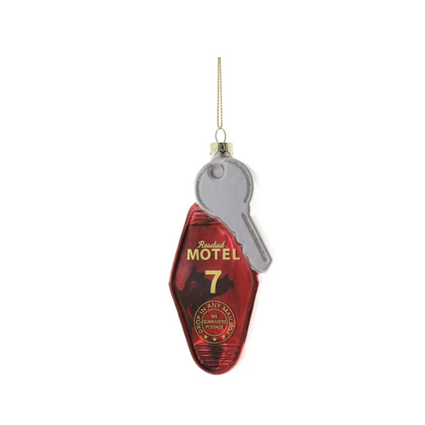 Cody Foster® Schitt's Creek Rosebud Motel Glass Ornament