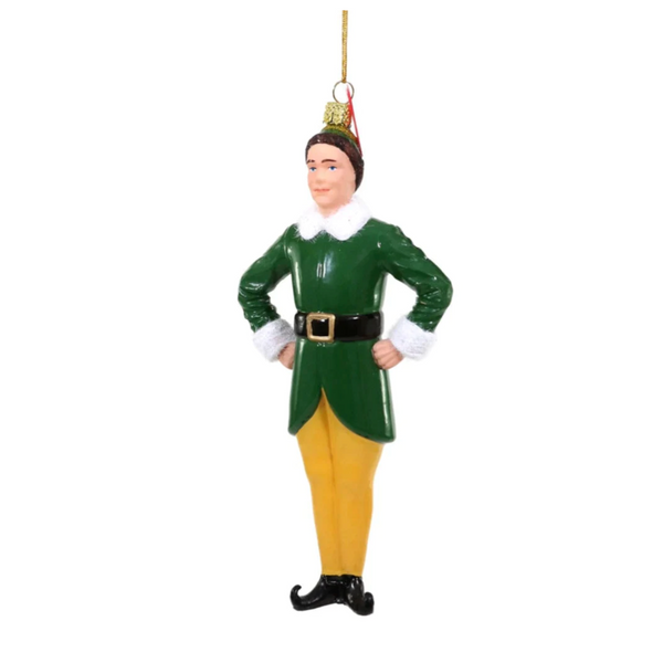Cody Foster® Santa's Helper Glass Ornament