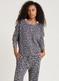 Barefoot Dreams® CozyChic Ultra Lite® Barefoot in the Wild Leopard Pullover