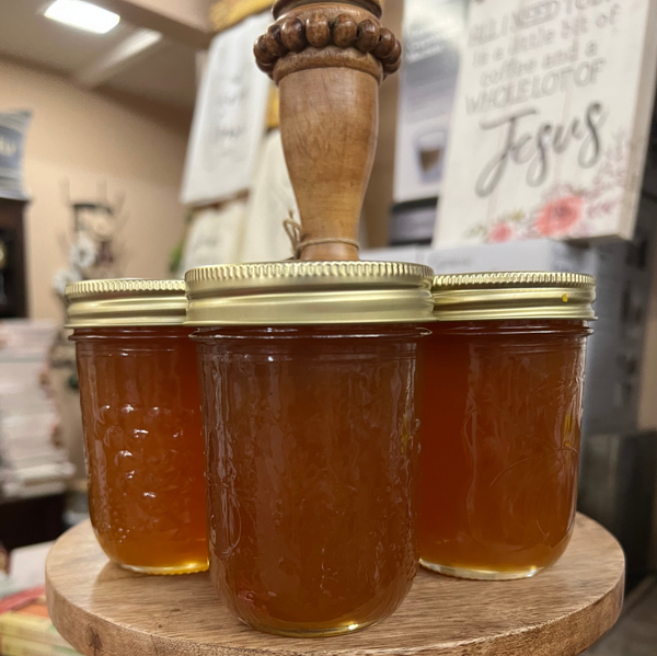 Nikki's Chickies Raw Local Honey - 8oz Jar