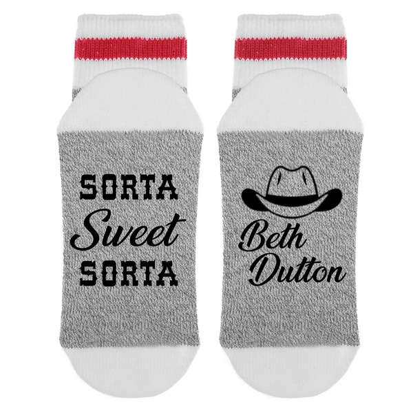 Sock Dirty to Me® Woman's Socks - Sorta Sweet Sorta Beth Dutton