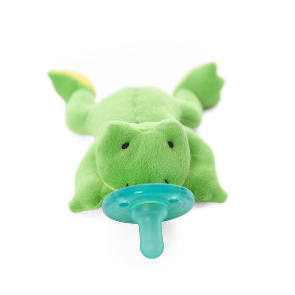 WubbaNub® Infant Pacifier - Green Frog