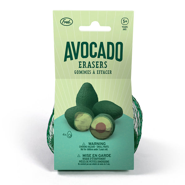 Fred & Friends® Avocado Erasers