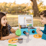 Melissa and Doug® Let's Explore Wooden Camp Stove Play Set