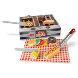 Melissa and Doug® Wooden Grill & BBQ Set