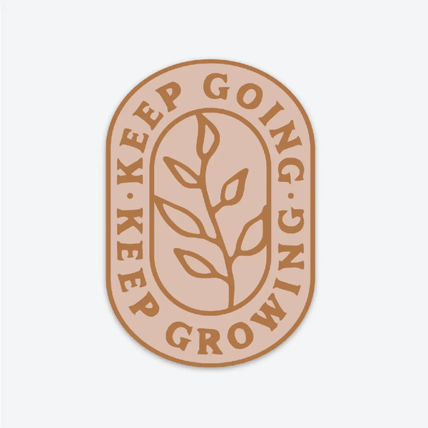 Anastasia Co® Sticker - Keep Going. Keep Growing.