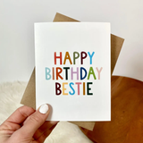 Big Moods® Card - Happy Birthday Bestie