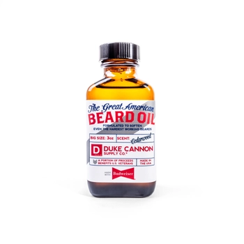 Duke Cannon® Budweiser Cedarwood Beard Oil