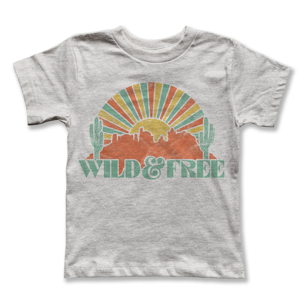 Rivet Apparel Co® Toddler | Youth Tee - Wild & Free