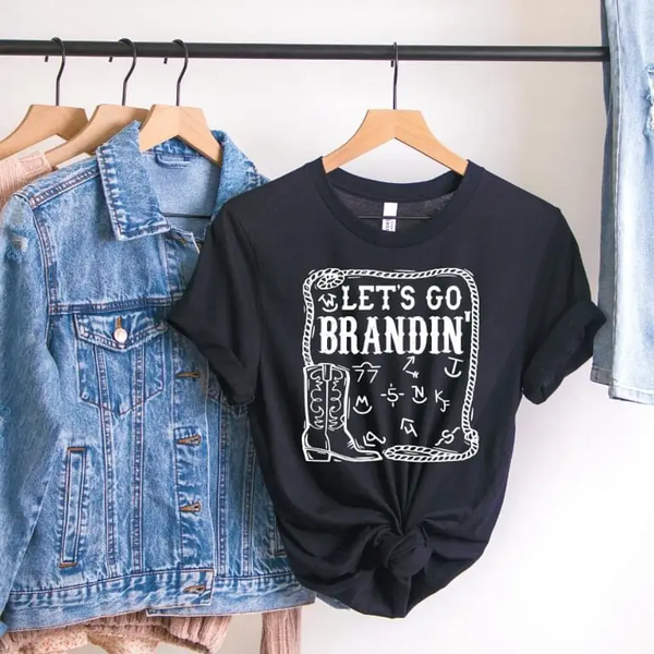 Whiskey & Lace Tee - Let's Go Brandin'