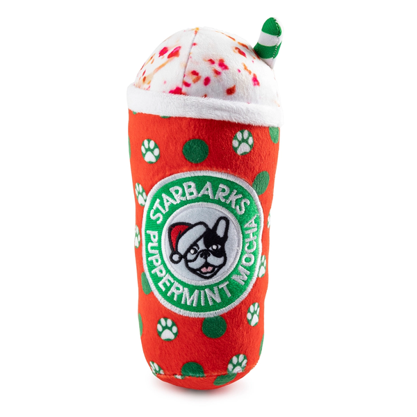 Haute Diggity Dog® Starbarks Peppermint Mocha Squeaker Toy