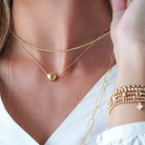 enewton® Classic Gold Choker 2.5 mm Bead Necklace