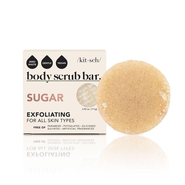 Kitsch® Sugar Exfoliating Body Scrub Bar