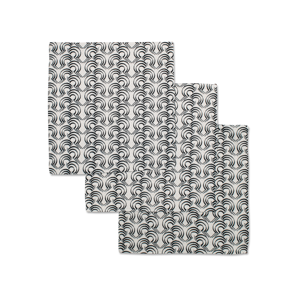 Geometry House® Kitchen Dishcloth Set - Hatches