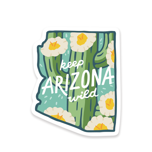 Keep Nature Wild® Vinyl Sticker - Keep Arizona Wild