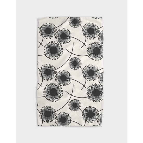 Geometry House® Kitchen Dish Tea Towel - Fully Bloomed