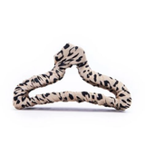 Kitsch® Satin Wrapped Claw Clip - Leopard