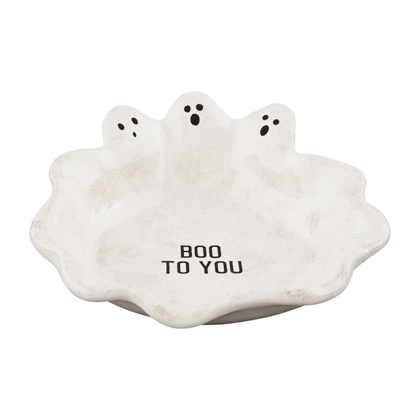 Mud Pie® Ghost Dish - Halloween Candy Bowl