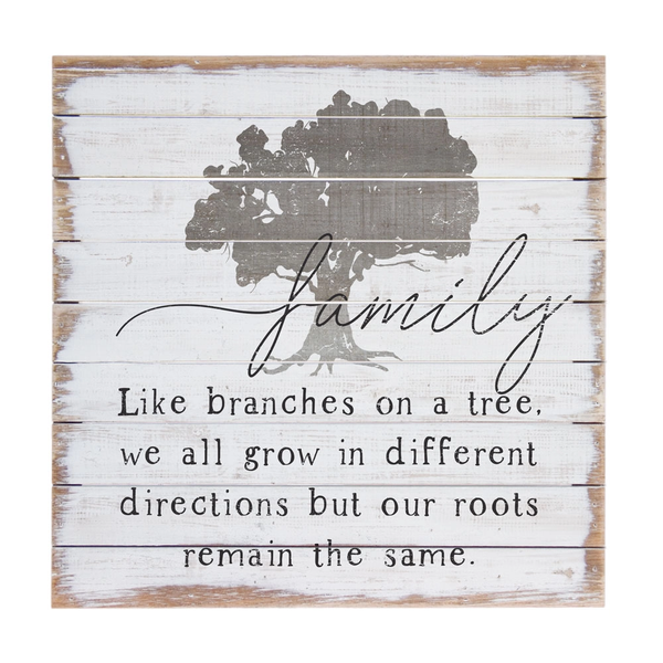 Sincere Surroundings® Wooden Pallet Sign - Family