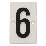Homart® Cast Iron Sign - Numbers