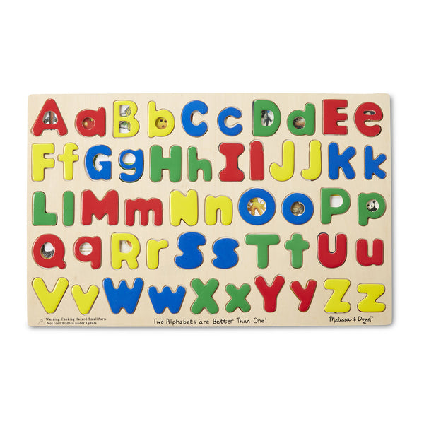 Melissa and Doug®  Upper & Lower Case Alphabet Puzzle