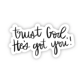Big Moods® Vinyl Sticker - Trust God